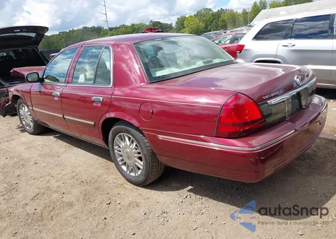 2009 Mercury Grand Marquis Ls (Fleet Only) from USA, damaged, VIN 2MEHM75V89X609791
